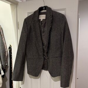Banana Republic Classic Gray Blazer